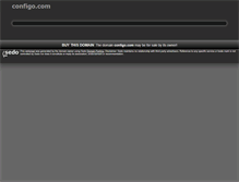 Tablet Screenshot of configo.com